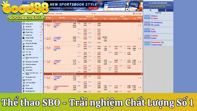Thể thao SBO